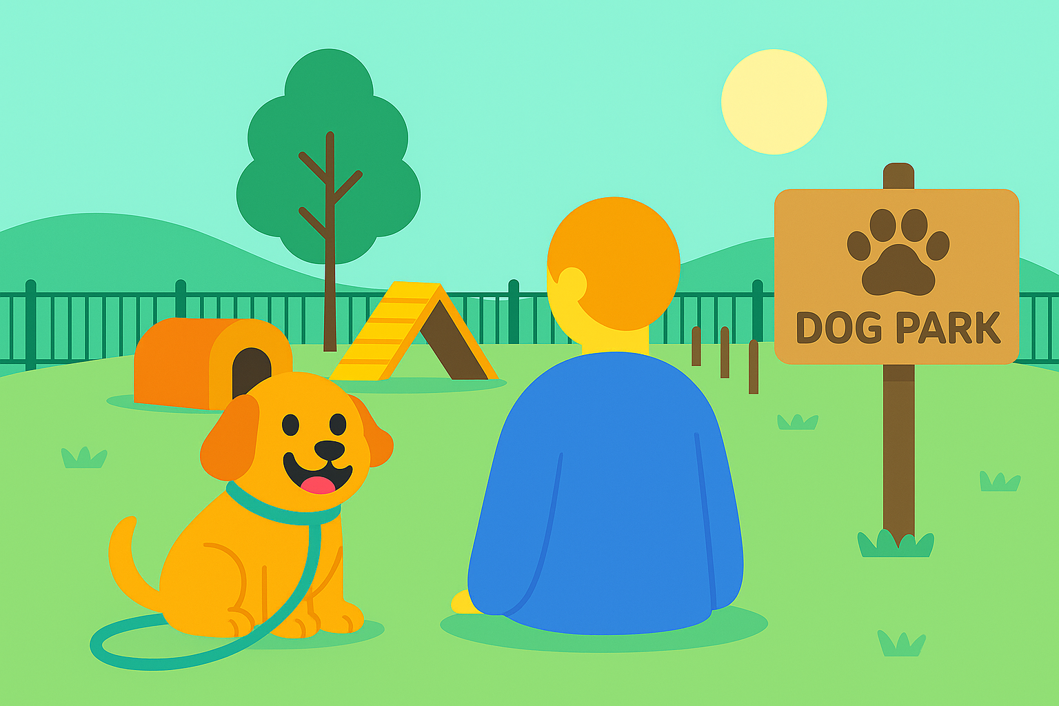 Mejora del parque canino de Bertamiráns